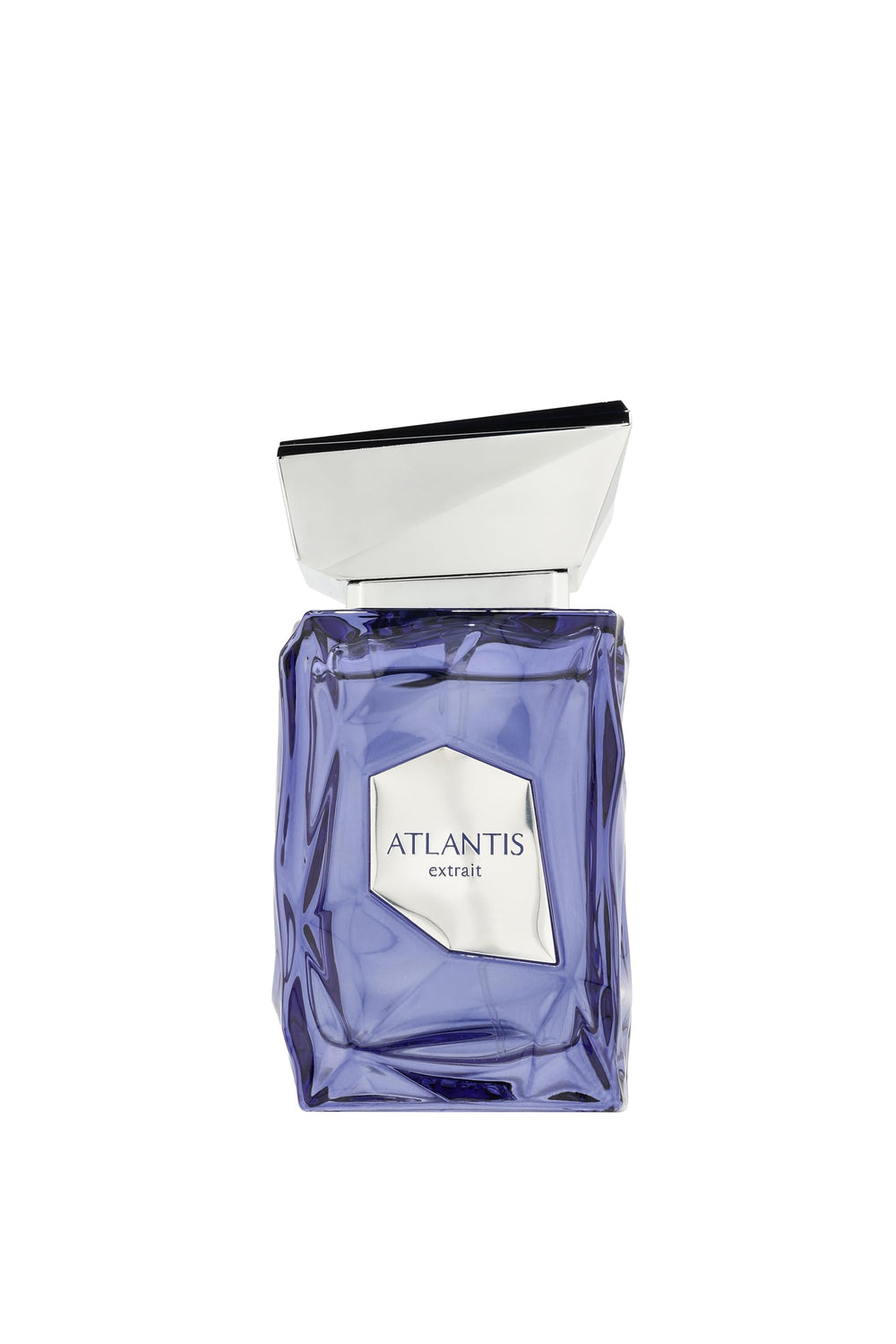 French Avenue Atlantis Extrait bottle close-up highlighting citrus top notes for a bright opening