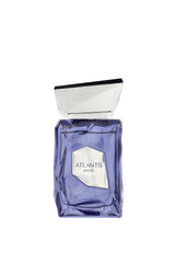 French Avenue Atlantis Extrait bottle close-up highlighting citrus top notes for a bright opening