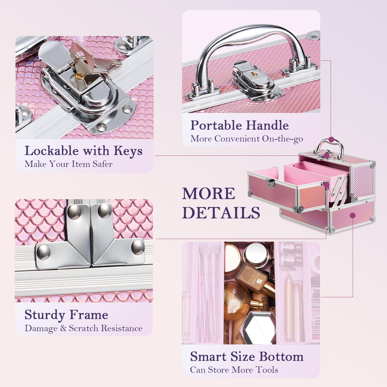 Frenessa ABS materials with aluminum accents deliver durable, lightweight performance.
