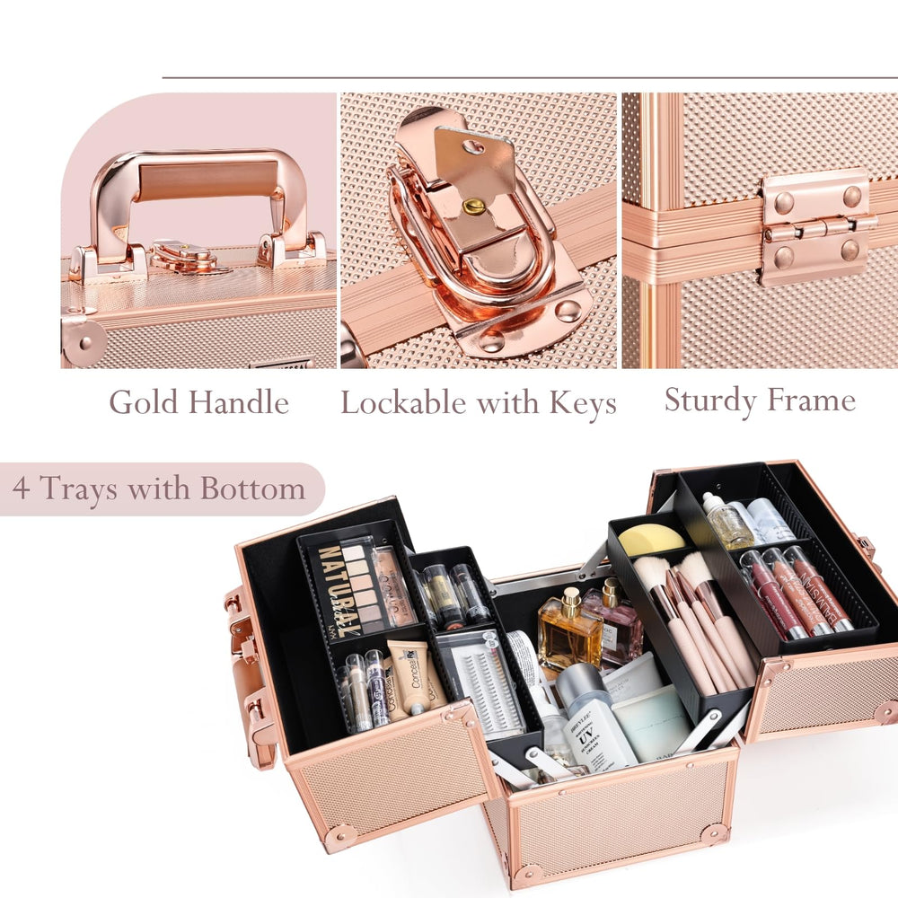 FRENESSA durable ABS-aluminum construction protects contents from impact.