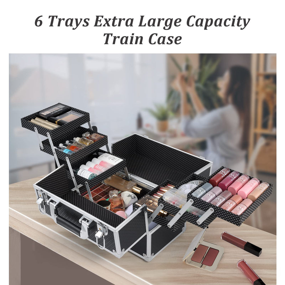 Gift-ready Frenessa makeup case suits lovers for birthdays or holidays.