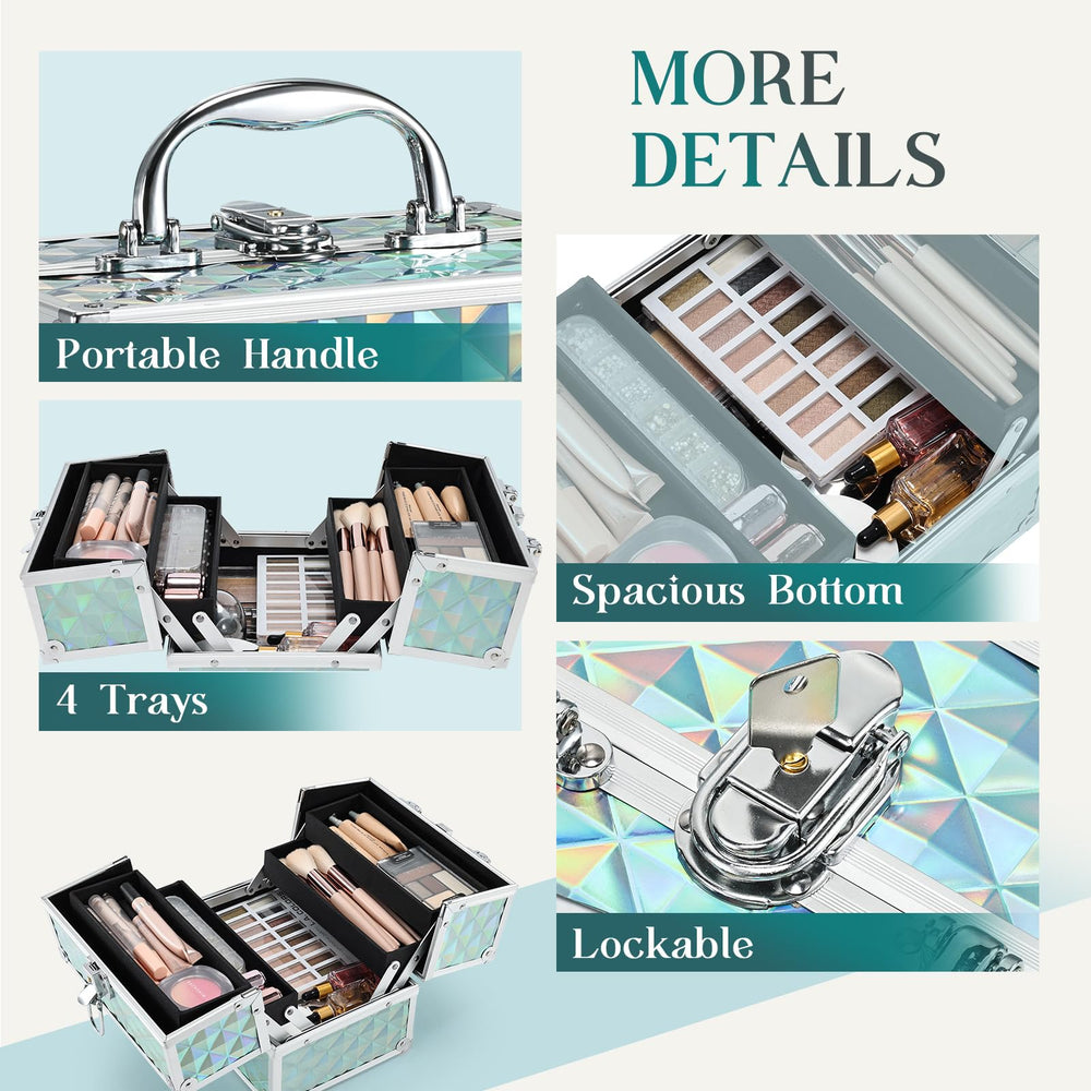 Frenessa Renessa waterproof surface protects cosmetics in outdoor setups.