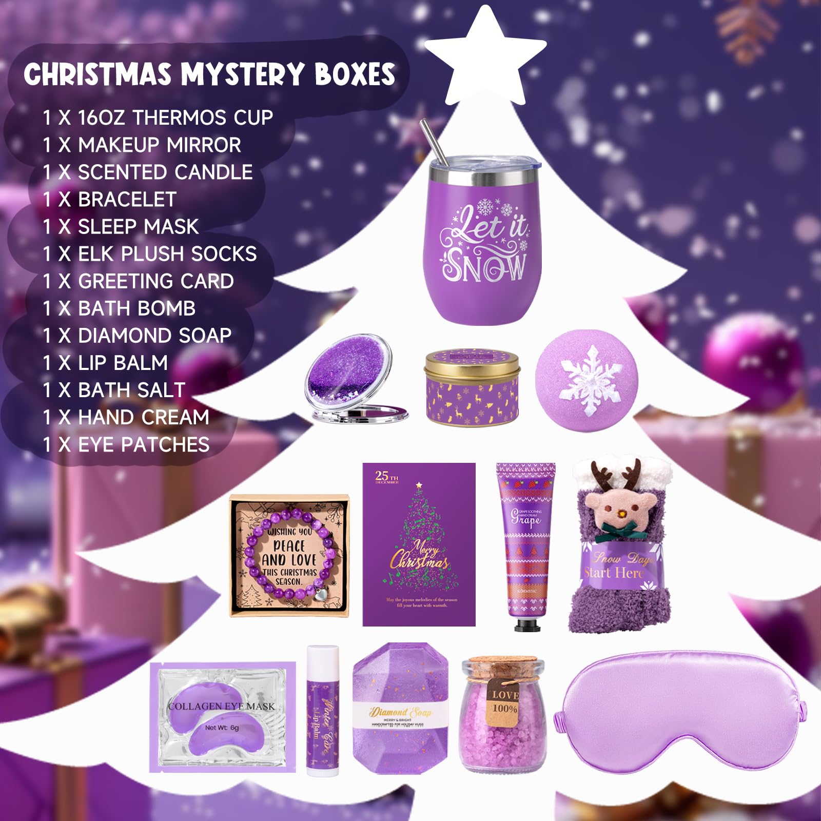 Frerdui 12 days surprises box highlights daily self-care moments