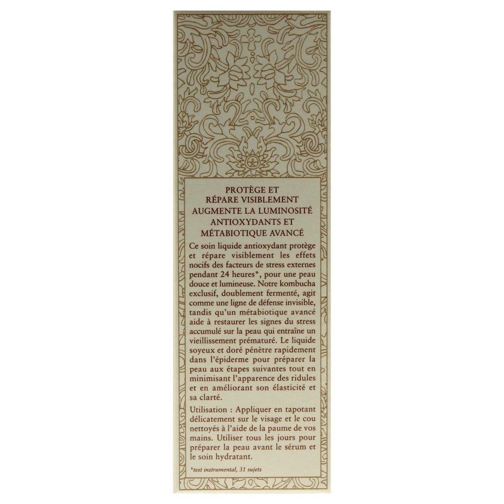 Fresh Kombucha Facial Treatment Essence packaging and bottle highlighting luxury skincare ritual.