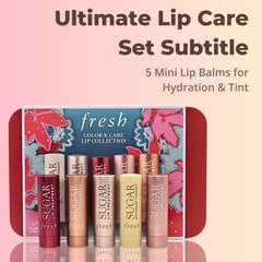 Fresh Mini Color & Care Lip Collection Icon tint delivers silky color and moisture.