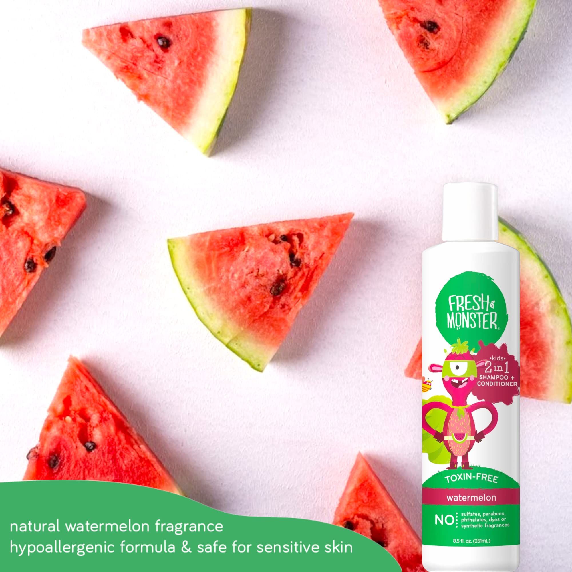 Fresh Monster cruelty-free, PETA-certified packaging signals ethical care.