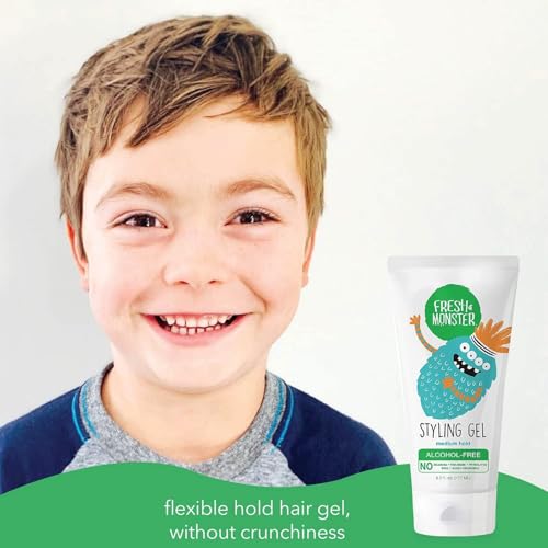 Fresh Monster gel-tamed ponytail with smooth, non-crunchy finish