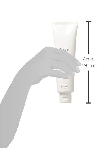 Fresh Soy Face Cleanser ingredients shot focusing on cucumber and rose water for soothing care.
