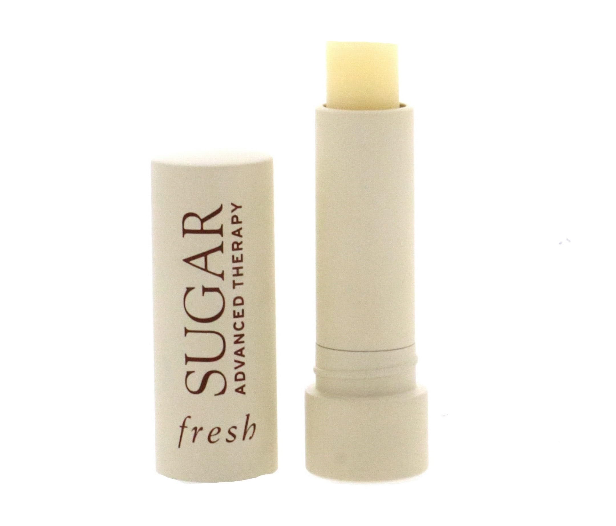 Fresh Sugar Advanced Therapy application swatch showing smooth glide and moisture