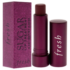 Fresh Sugar Lip Treatment Berry texture closeup captures buttery, smooth lip balm application