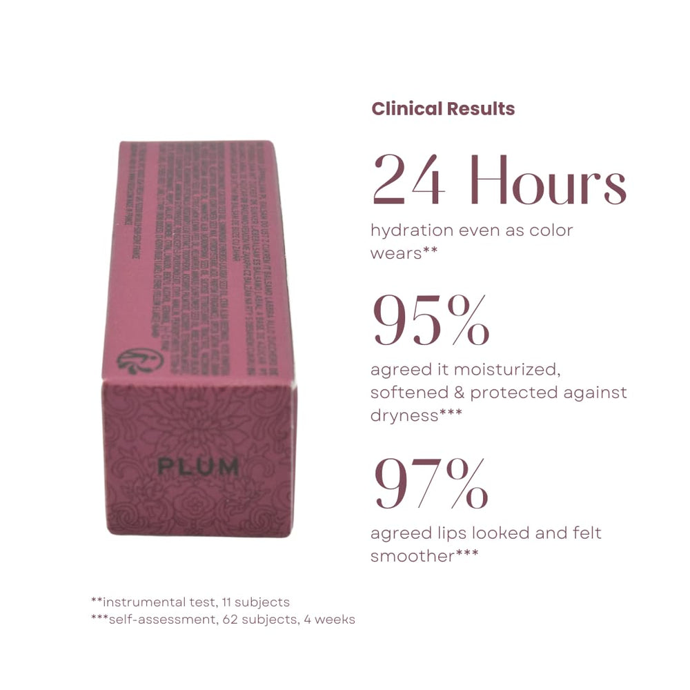Fresh Sugar Lip Treatment Plum lip tint shows buildable color with nourishing conditioning.