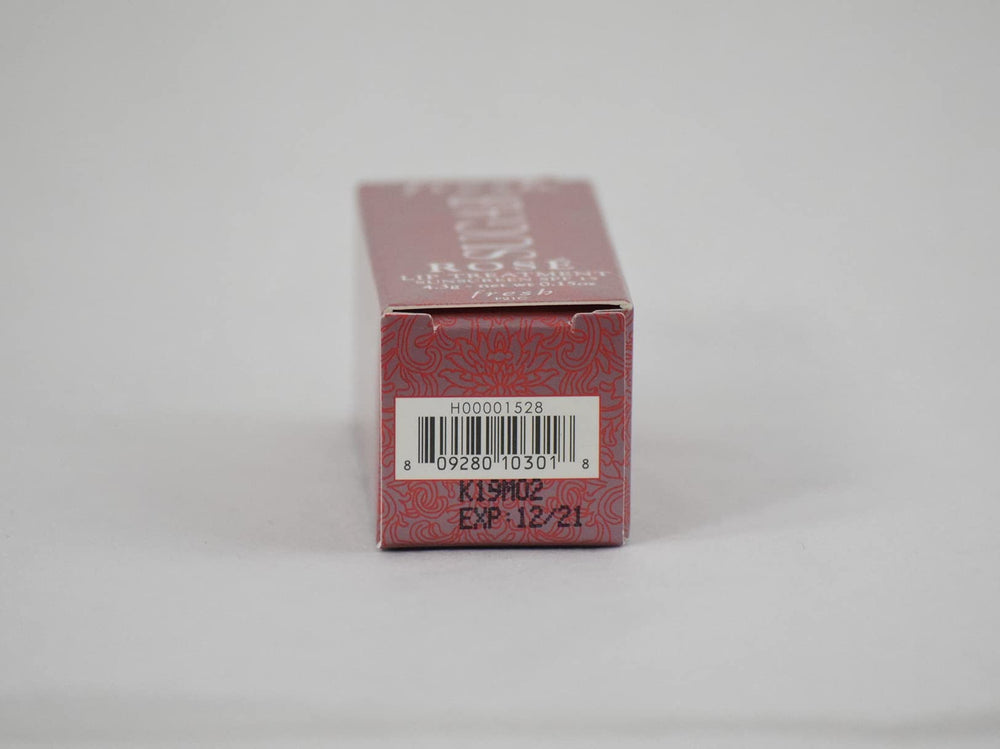Fresh Sugar Lip Treatment SPF 15 Rose ingredients grapeseed and blackcurrant oils.