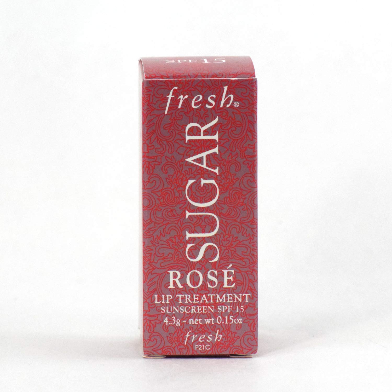Fresh Sugar Lip Treatment SPF 15 Rose sun protection in outdoor use.