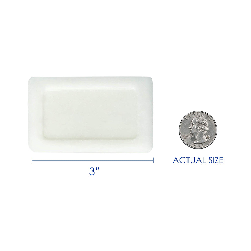 Freshscent bar soap with a light unisex fragrance for versatile guest use.