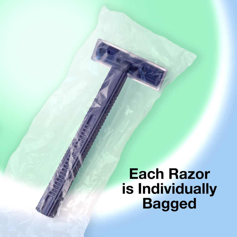 Freshscent bulk case-pack razors ready for donation drives and service kits
