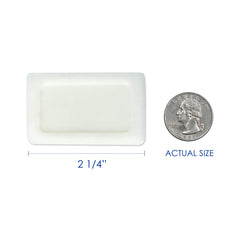 Freshscent individually wrapped bar soap emphasizing freshness and hygienic guest distribution.