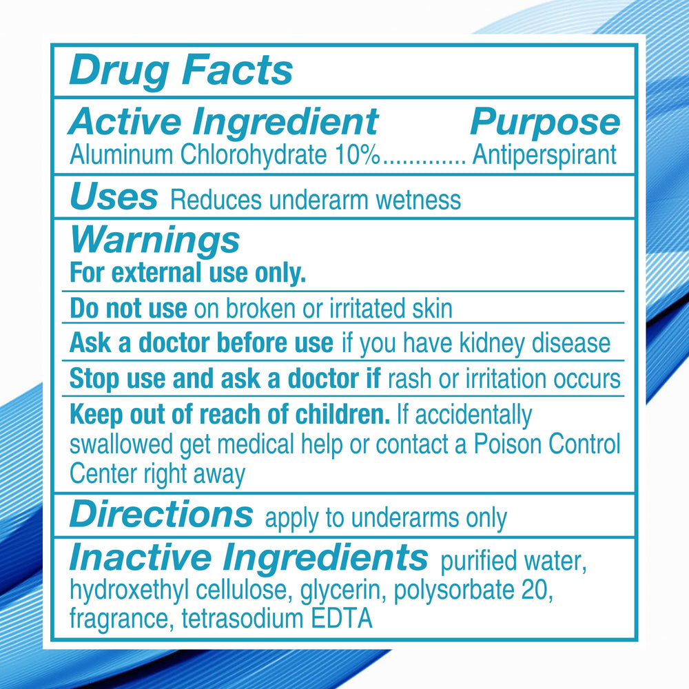 Freshscent Roll-On Deodorant label confirms Made in United States quality.