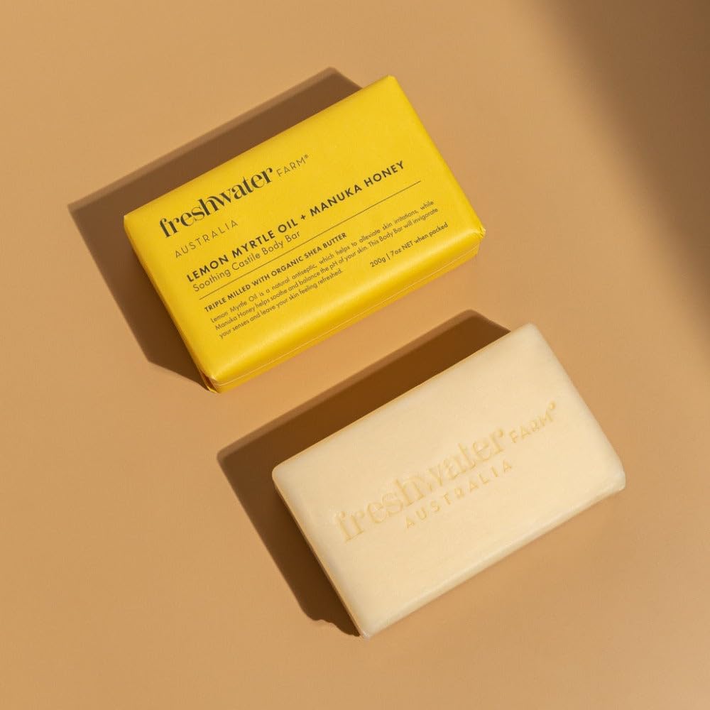 Freshwater Farm Australia family-friendly bar ideal for everyday cleansing routines.