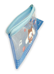 Friend Sanrio Cinnamoroll mini pouch side profile highlights slim carry