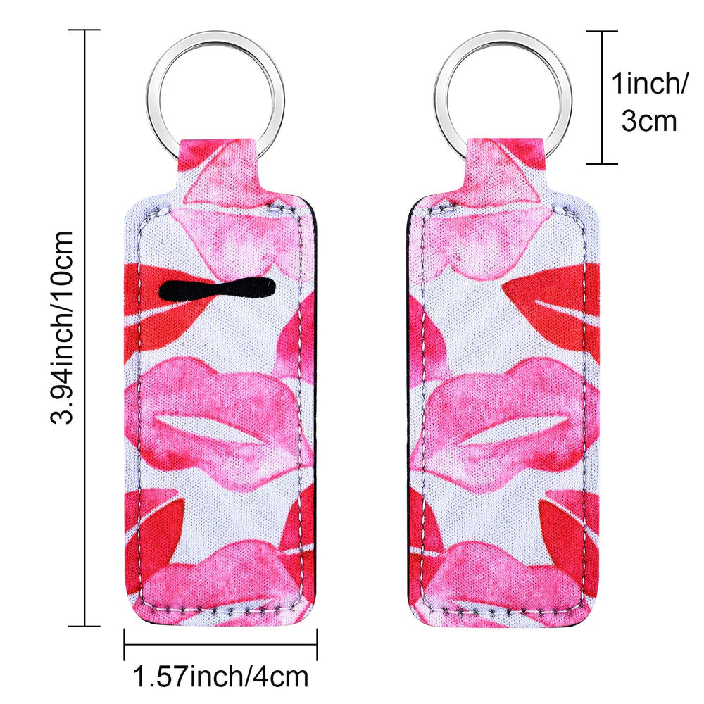 Frienda neoprene lip balm sleeve close-up showing soft waterproof material