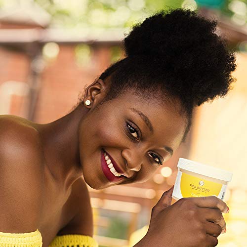 Fro Butter Emu Oil Hair Moisturizer 8oz-jar is convenient for daily use and refills.