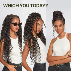 Frodio Veralux pre plucked hairline highlights effortless natural edges for easy styling.