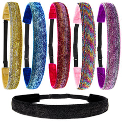 FROG SAC 6-headbands with adjustable back provide comfortable fit during activities.