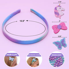 FROG SAC mermaid-fabric headband adds shimmer to everyday outfits and events.