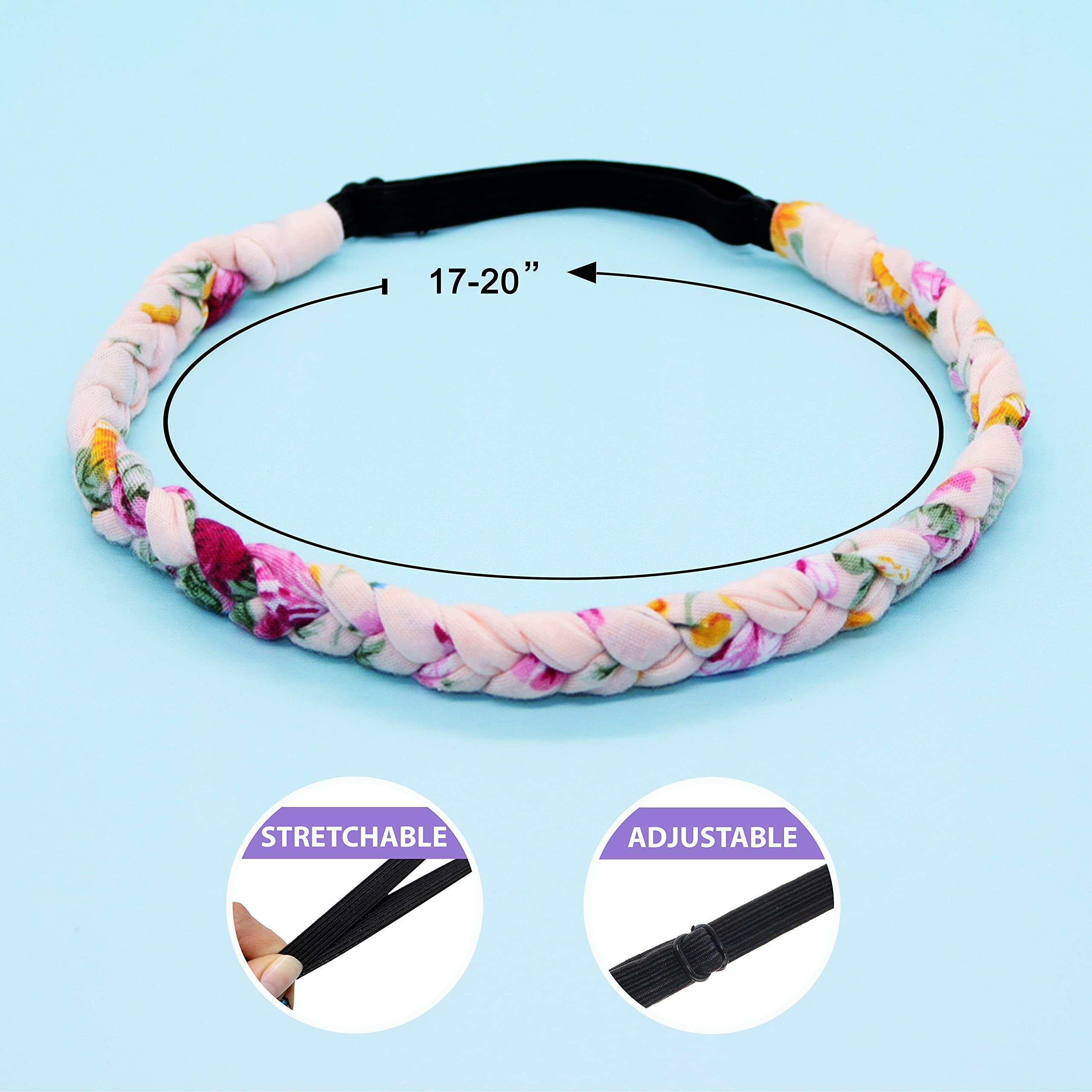 FROG SAC headbands back-strap stays in place during activities