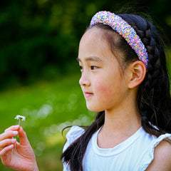 FROG SAC Iridescent Sequin Fabric captures shimmer for dress-up charm.