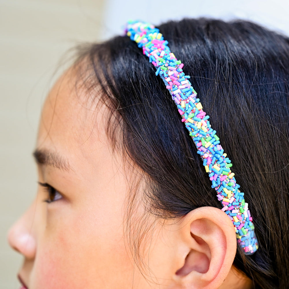 FROG SAC kids headband styling option for easy school-day outfits.