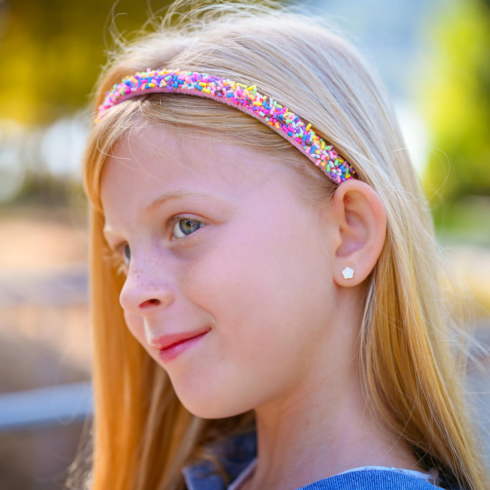 FROG SAC velvet-lined headband closeup shows soft, non-slip grip.