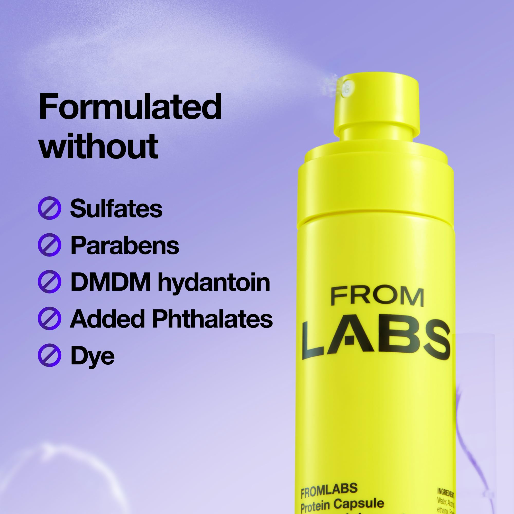 FROMLABS Color-safe formula ideal for color-treated hair.