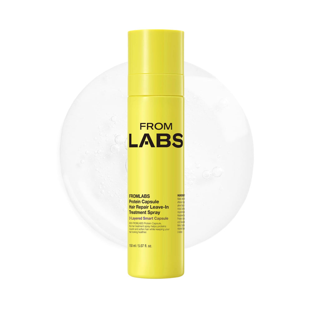 FROMLABS Protein Capsule Leave-In Spray bottle ready for detangling and hydration.
