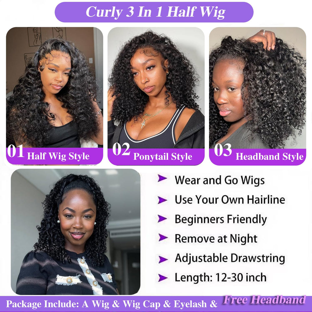 Fronbanis 100-percent unprocessed Brazilian hair for authentic texture and fullness