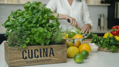 Fruits and Passion Cucina 1-liter refill packaging showing eco-friendly waste-reducing solution.
