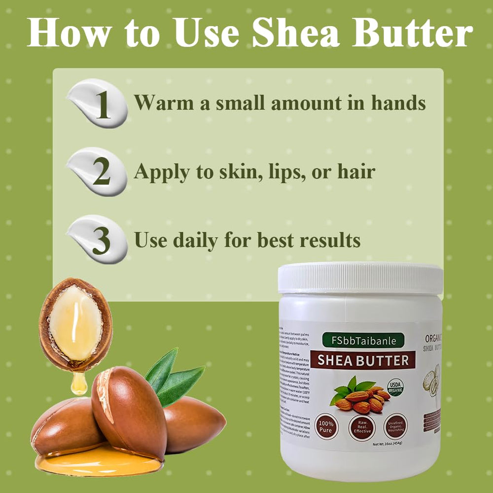 FSbbTaibanle Grade A cosmetic shea butter for professional skincare crafting