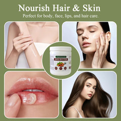 FSbbTaibanle shea butter melts easily in hands for quick hydration