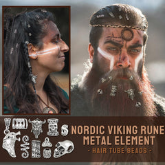 Fscwlmon Norse rune beads offer vintage vibe and customizable accents.