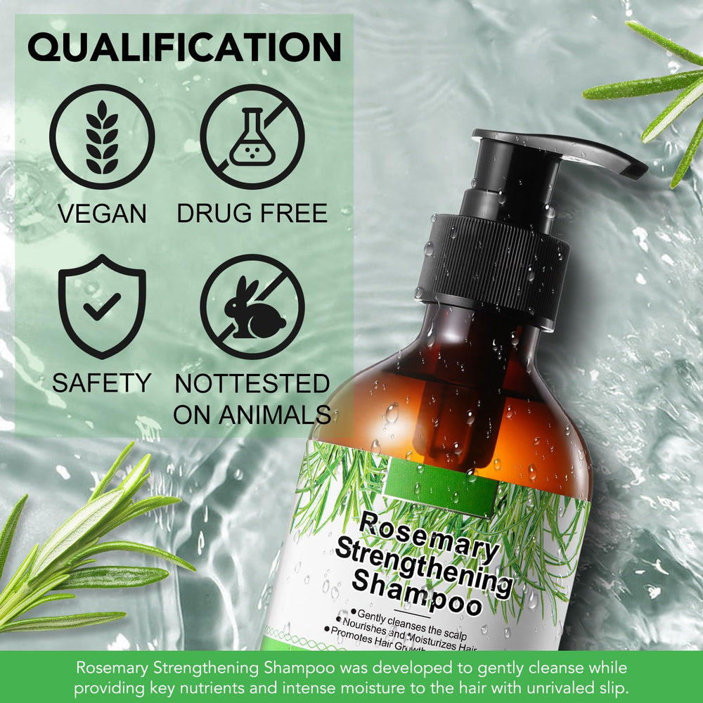 FSLHCY rosemary mint shampoo scene evokes daily scalp care and shine