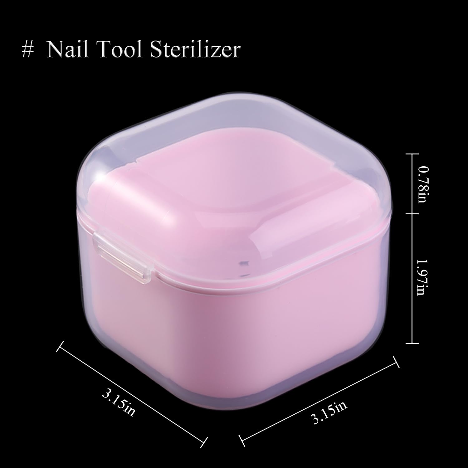 FSpronail drain-basket-detachable design eases removing liquids after disinfection.