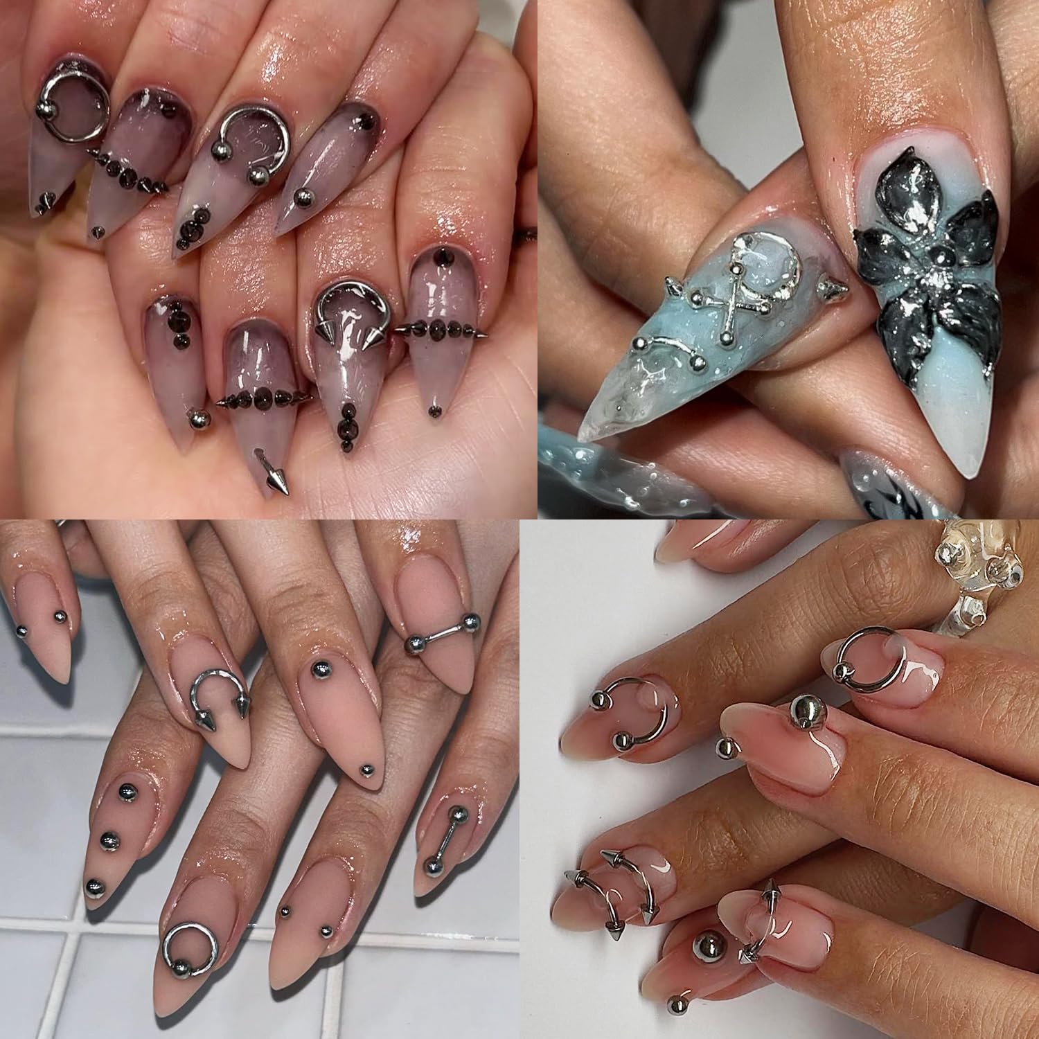 FSpronail charms suit nail art, DIY crafts, jewelry making, or Halloween decor.