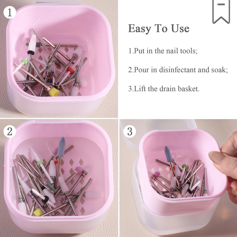 FSpronail transparent-outbox with sealed lid protects tools from dust and leaks.