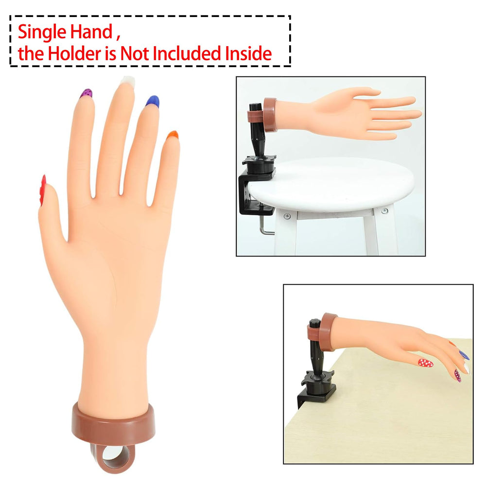 FU SHEN Practice Hand clamp-hole compatibility shows stable desktop setup.