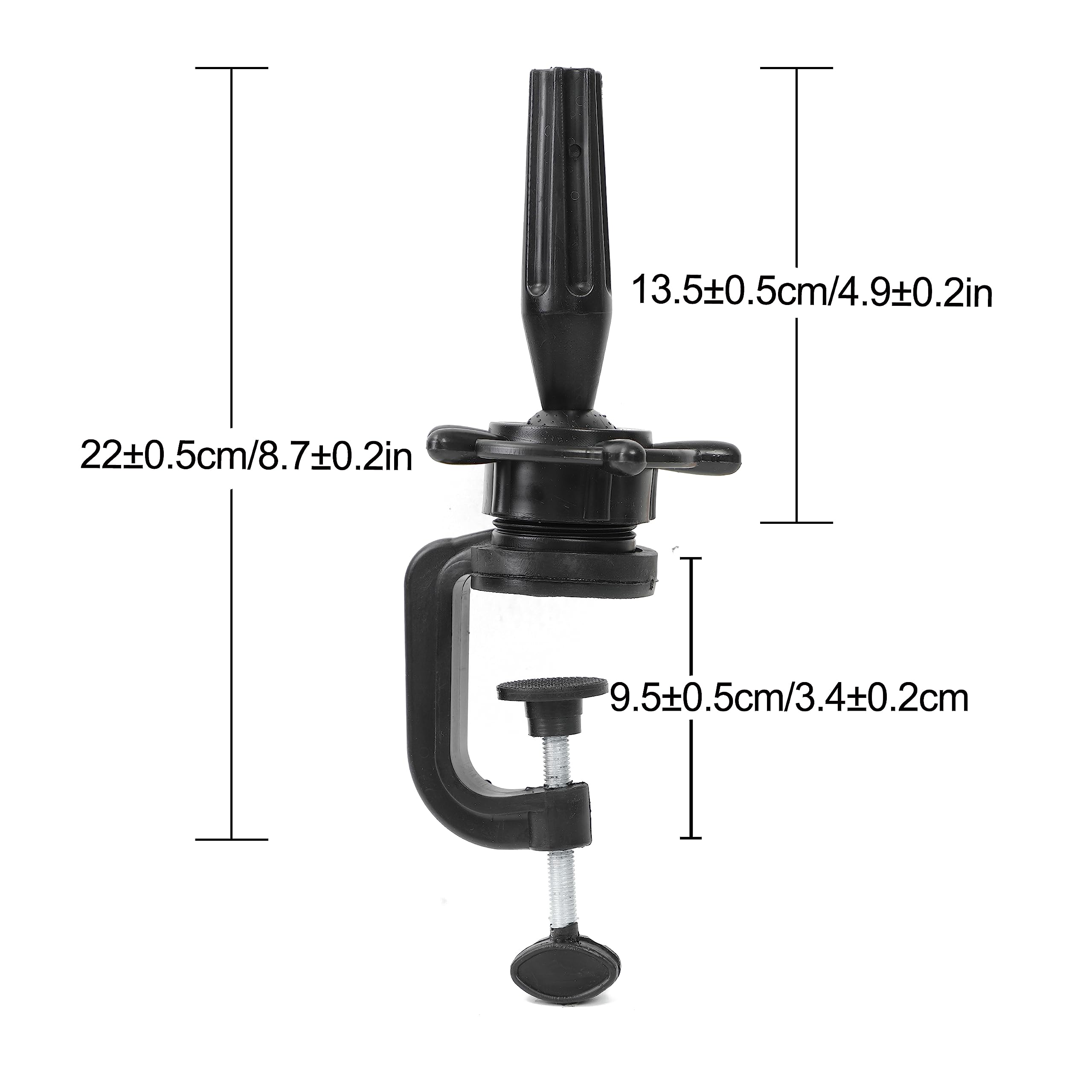 FU SHEN Wig Mannequin Head Stand rotary-ball angle for precise positioning