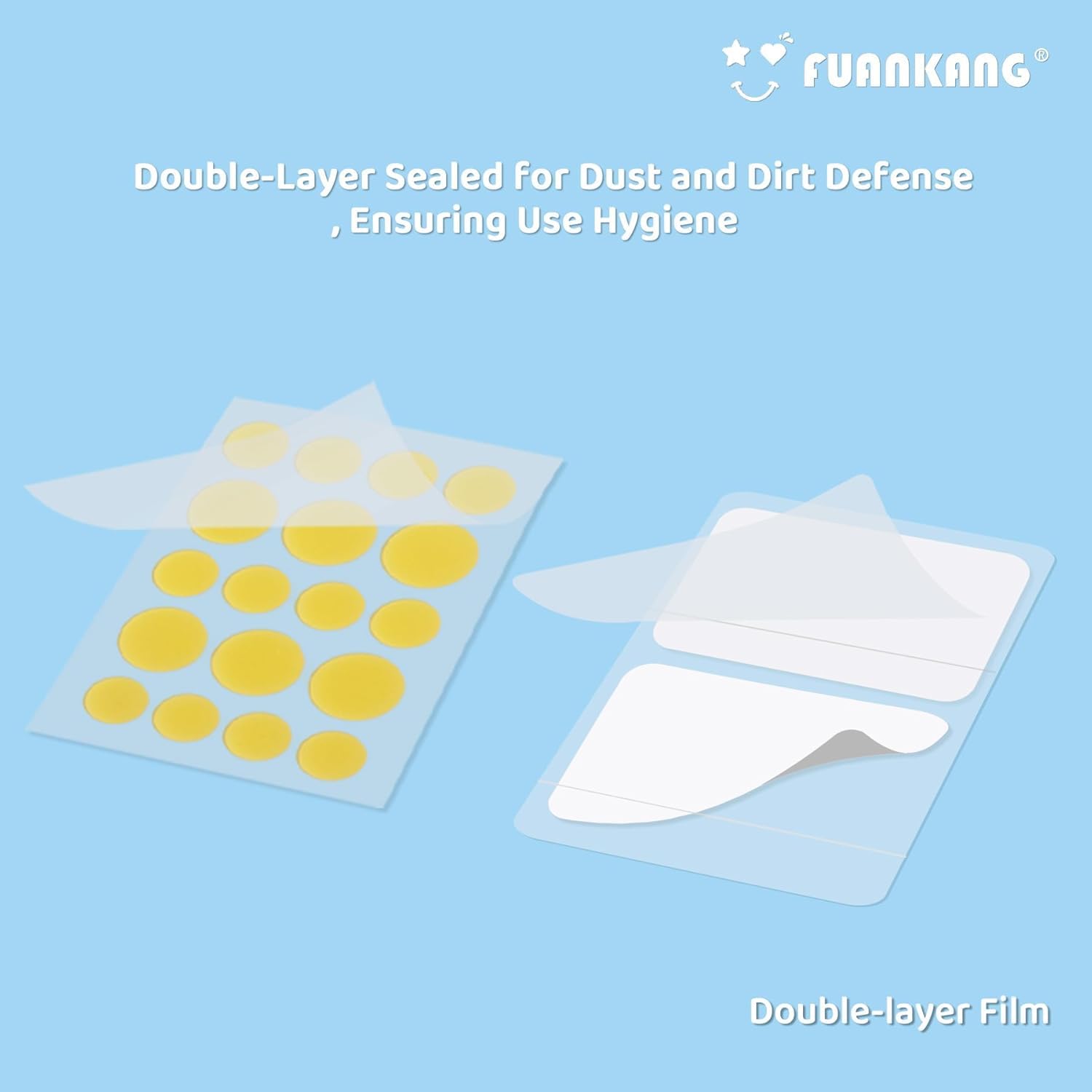 FUANKANG hydrocolloid patches absorb oil and pus for clearer look