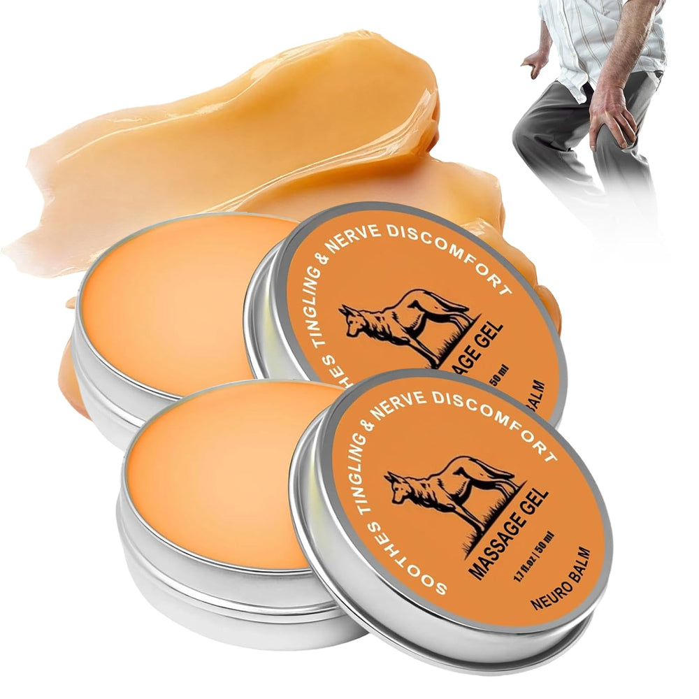 FUERHPSH Therawolf Neuro Balm packaging shows a compact 2-pack for on-the-go comfort.