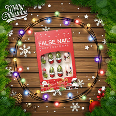 FUKIDOG 24-piece box for easy at-home holiday manicure.