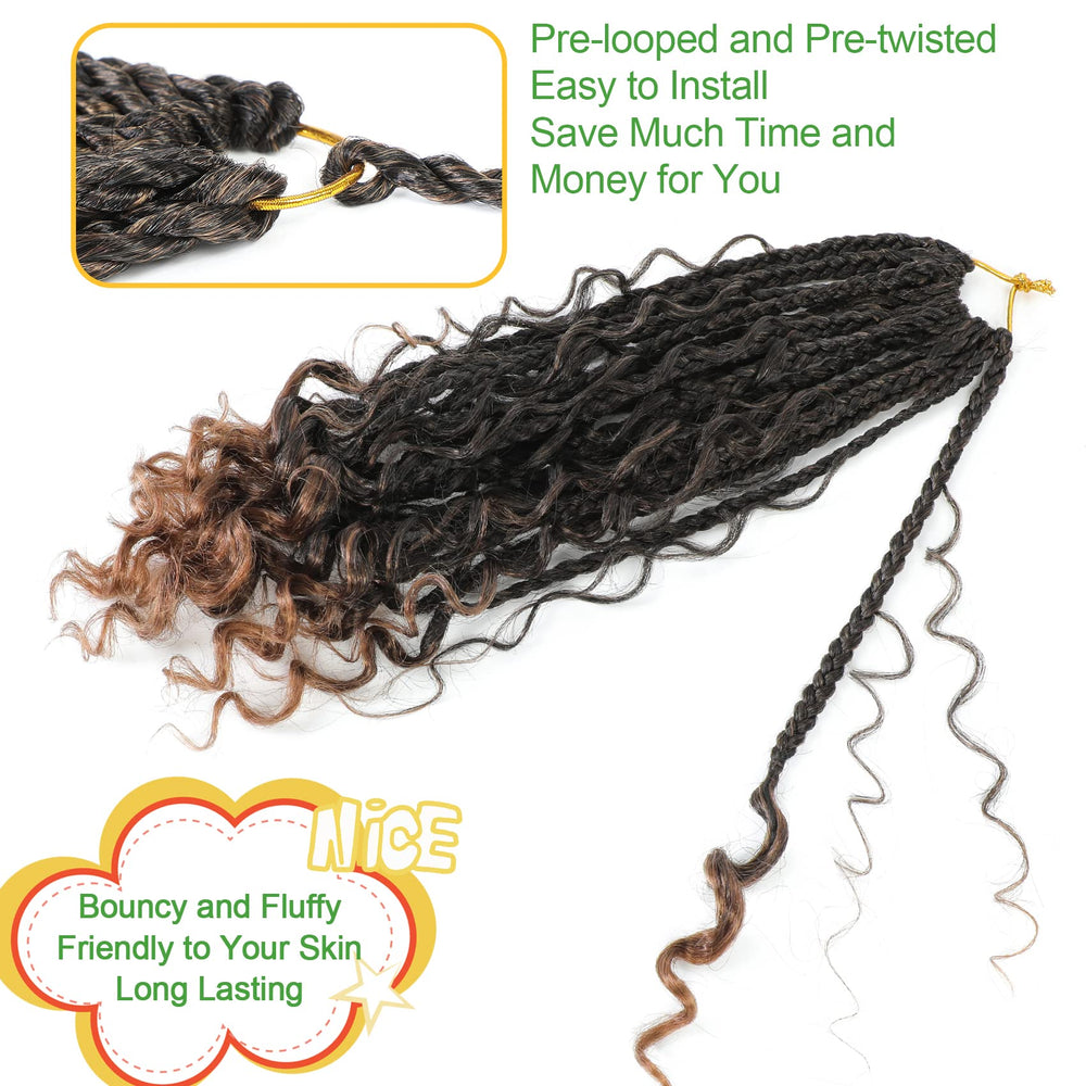 Fulcrum Goddess Braids are no-smell synthetic fibers for skin-friendly styling.