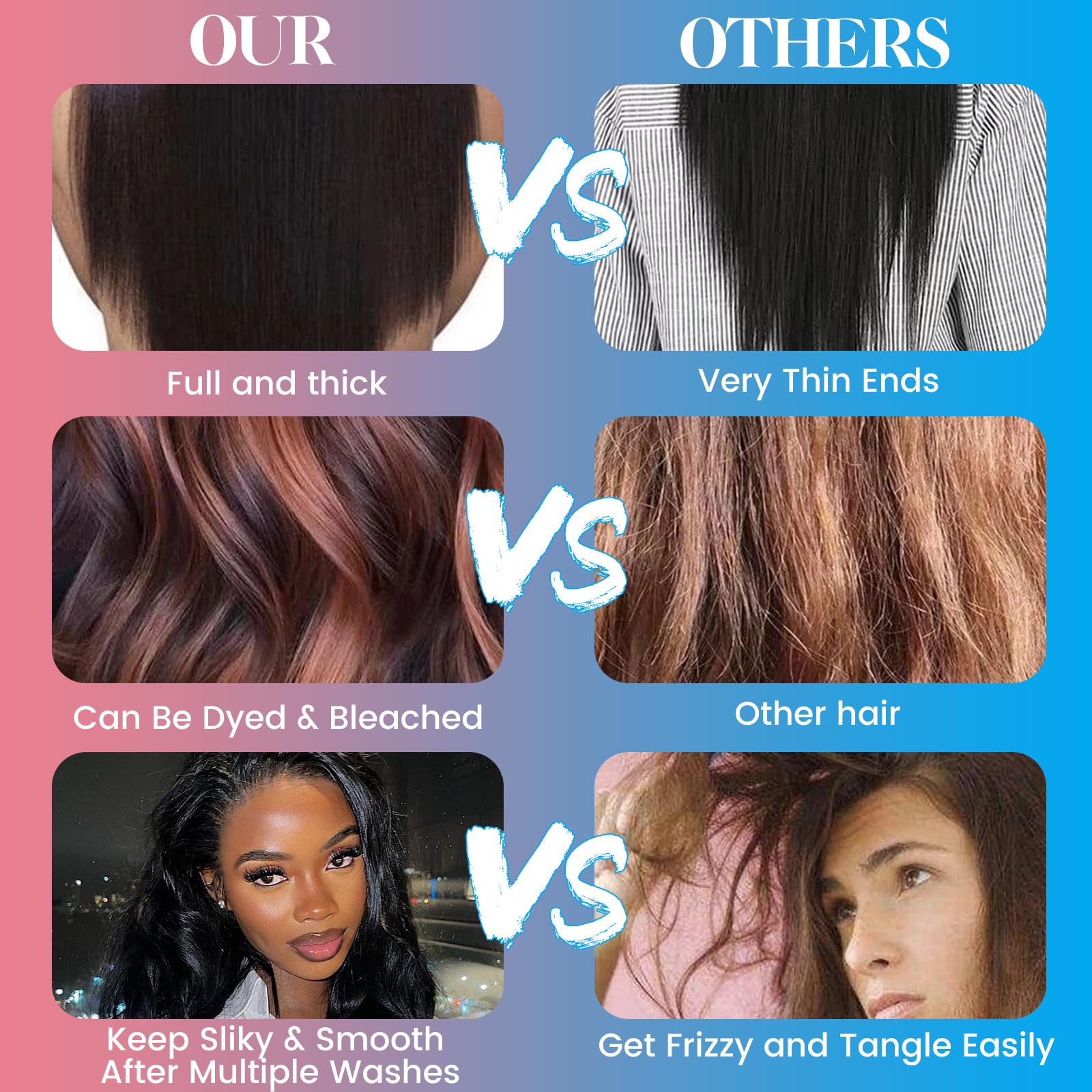 FulfilDRM body wave bundles 18 inch length showing natural movement